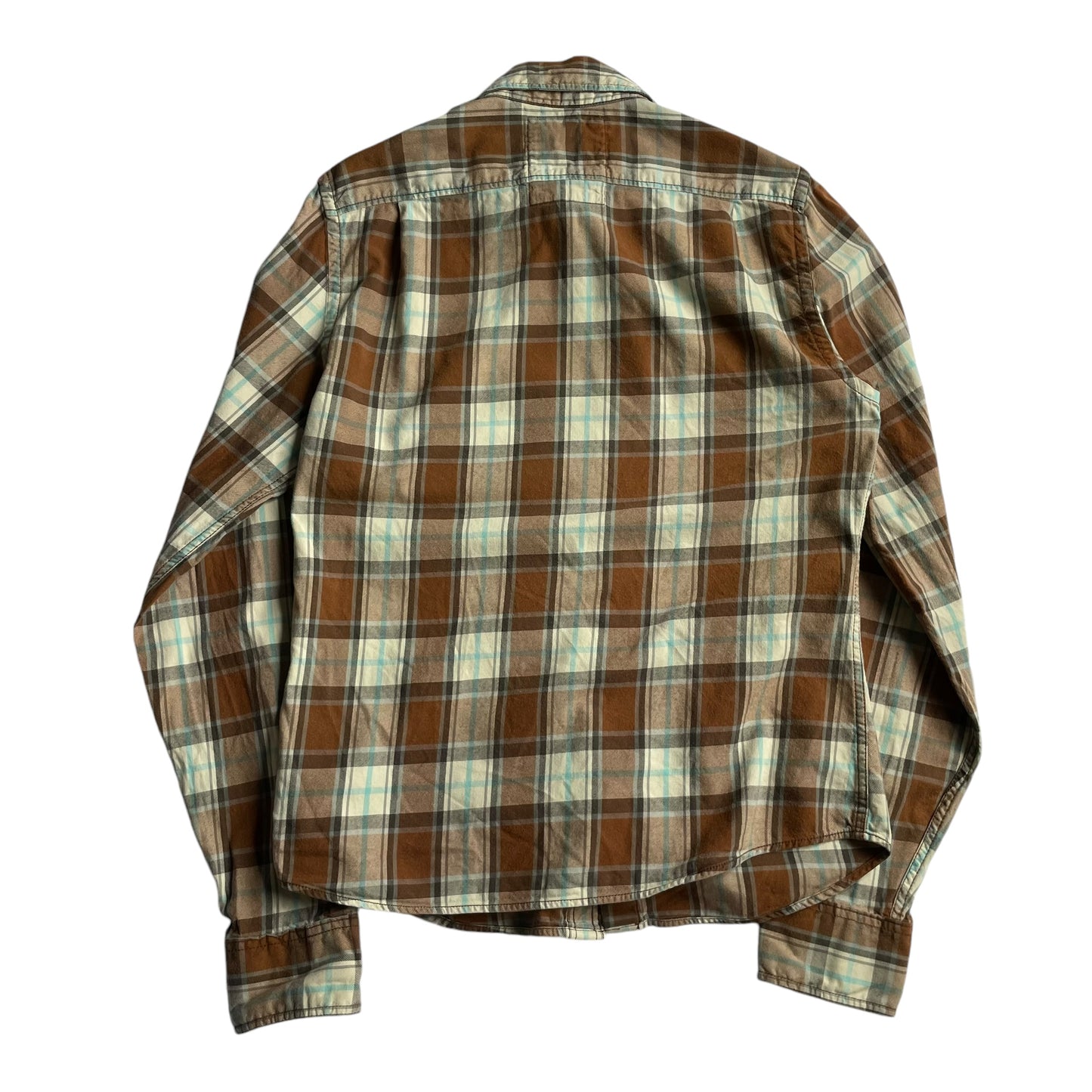 Holister Check L/SL Cotton Shirt