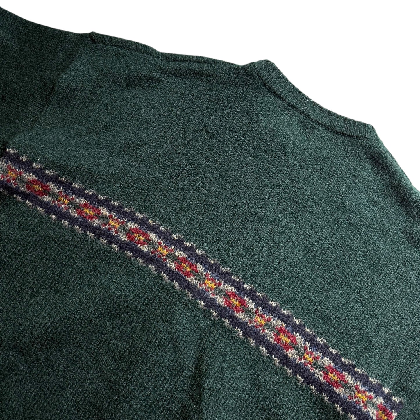 【USED】Woolrich Crewneck Wool Sweater Made in USA