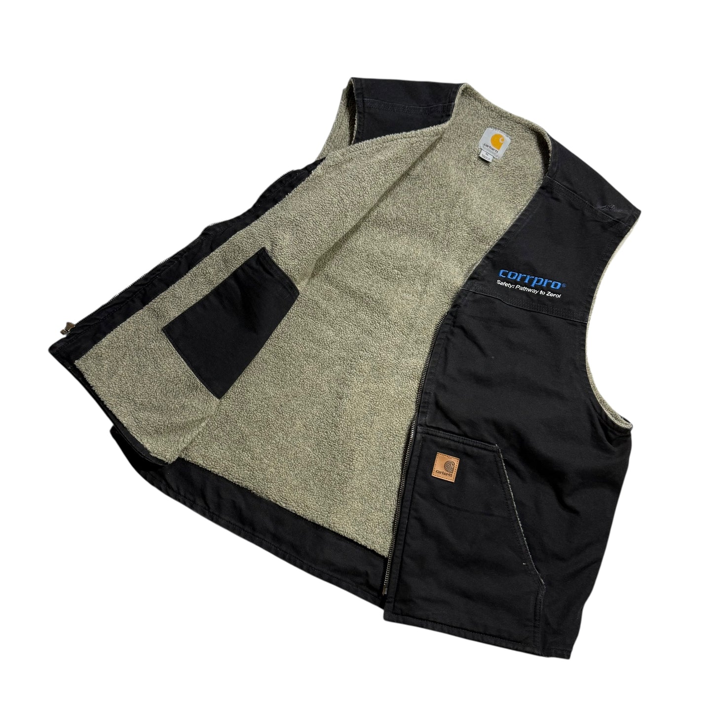 【USED】Carhartt Boa Liner Duck Vest