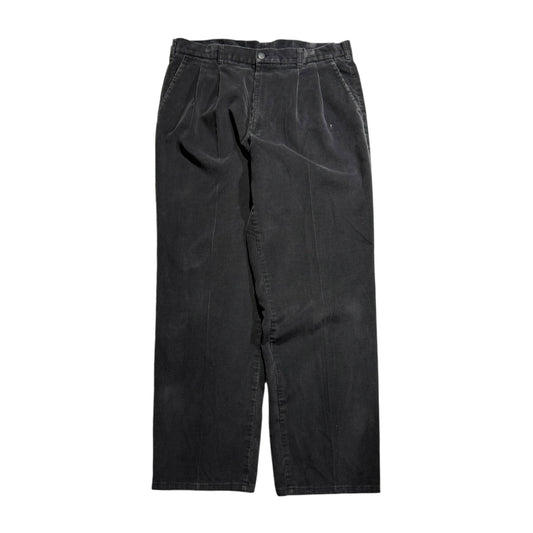 【USED】Outbacks 2 Tuck Corduroy Pants Made in Canada