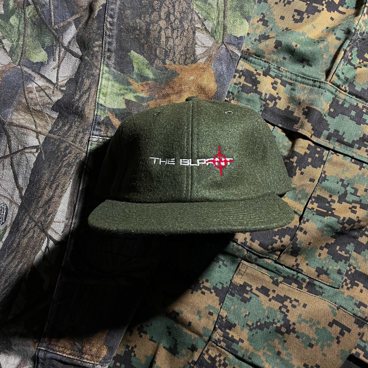 The Blueprint Original  Target Scope 6Panel Wool Cap