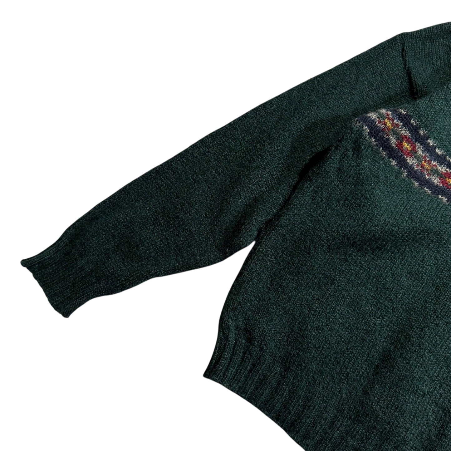 【USED】Woolrich Crewneck Wool Sweater Made in USA