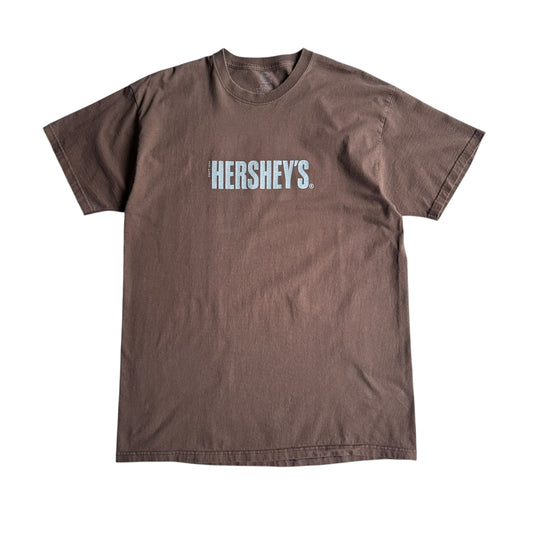 【USED】2000s  HERSHERY'S FRUIT OF THE LOOMS S/SL TEE 半袖Tシャツ 企業ロゴ XLサイズ