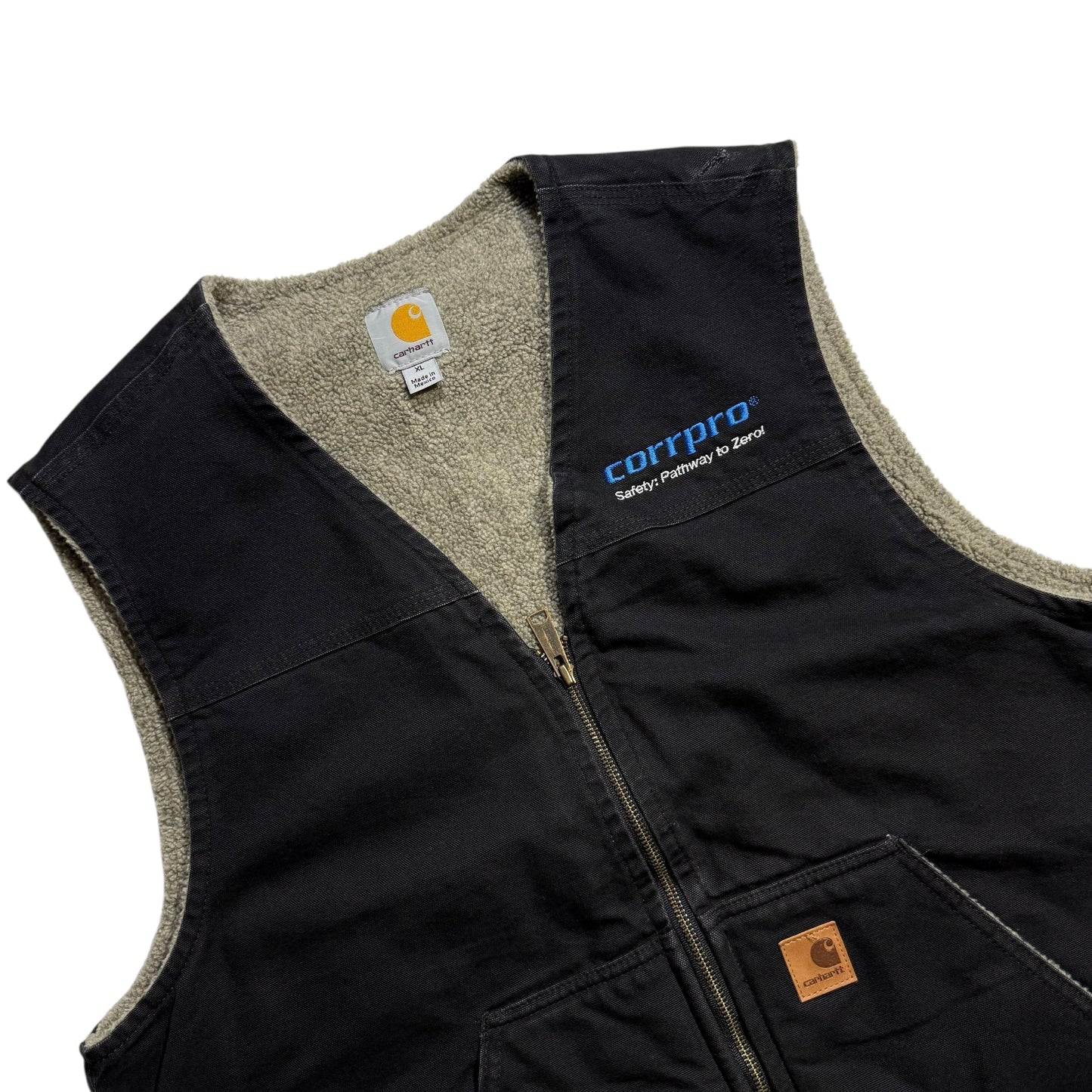 【USED】Carhartt Boa Liner Duck Vest