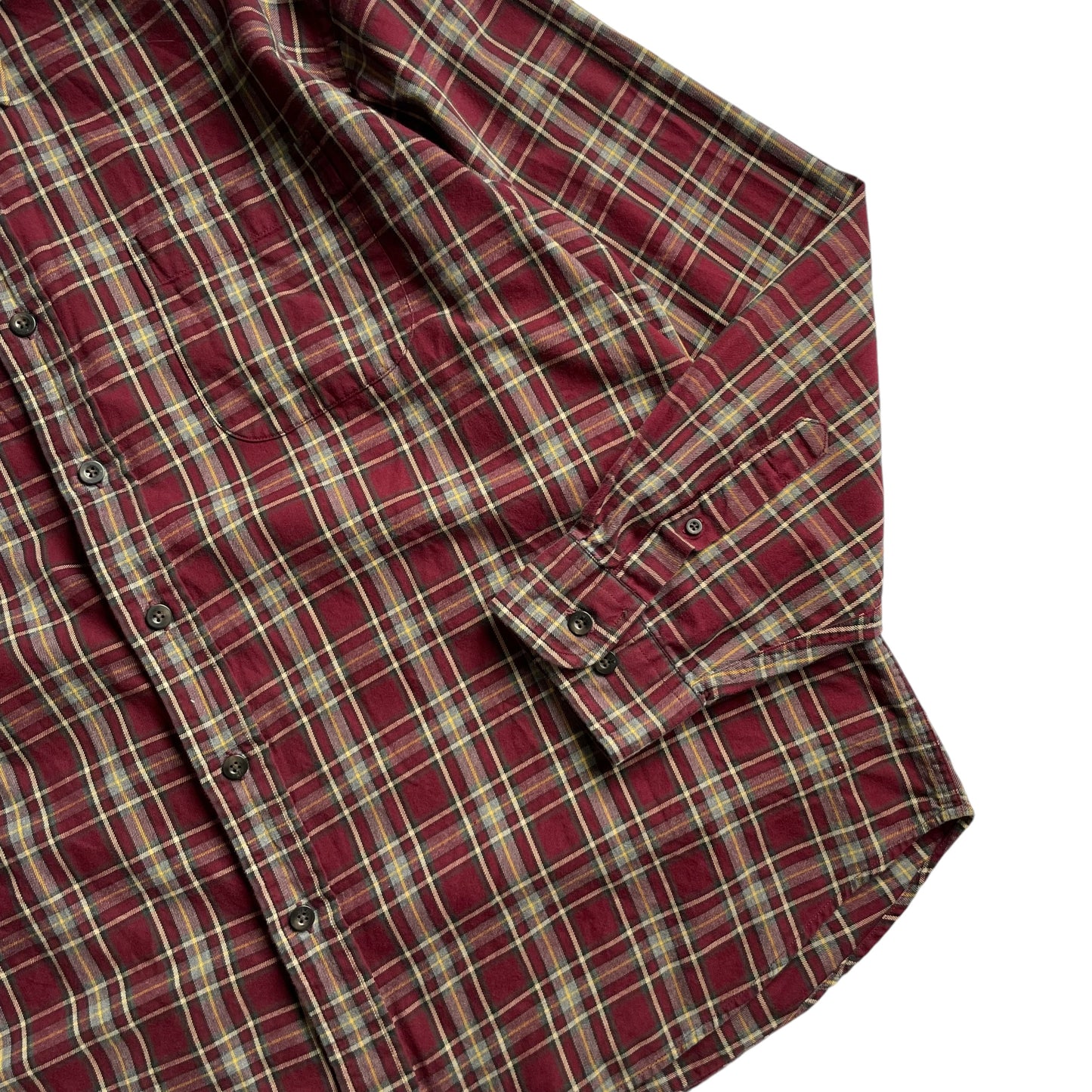 Eddie Bauer Cotton Check L/SL BD Shirt