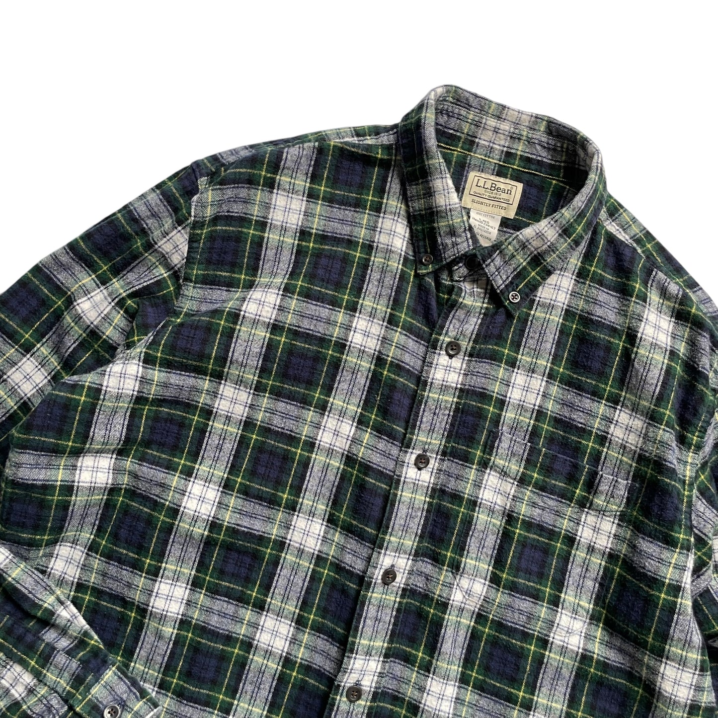 L.L. Bean L/SL Cotton Check BD Shirt