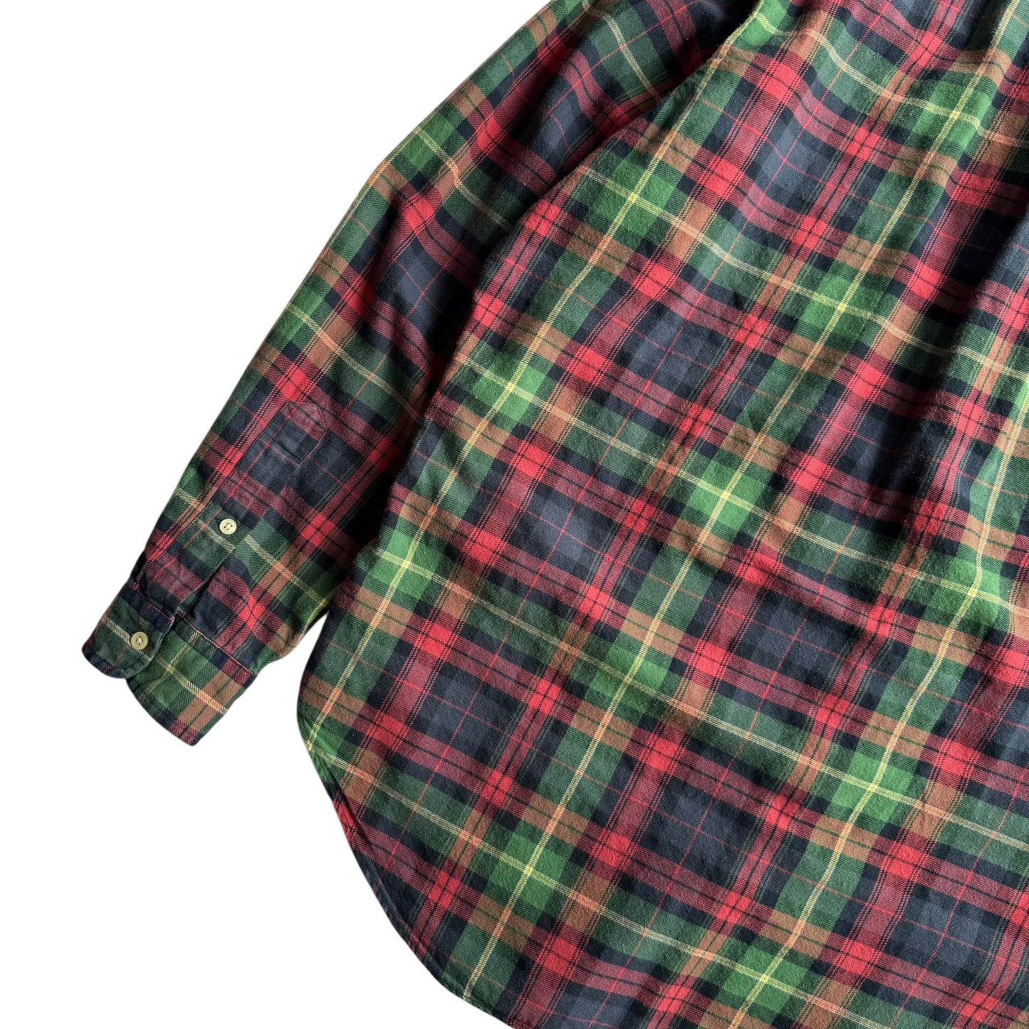 【USED】Ralph Lauren L/SL Check BD Shirt