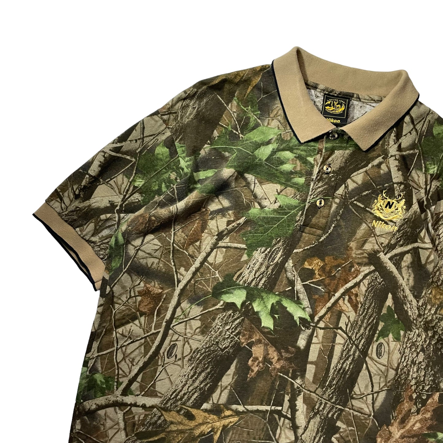 Nikon Realtree Camo Polo Shirt