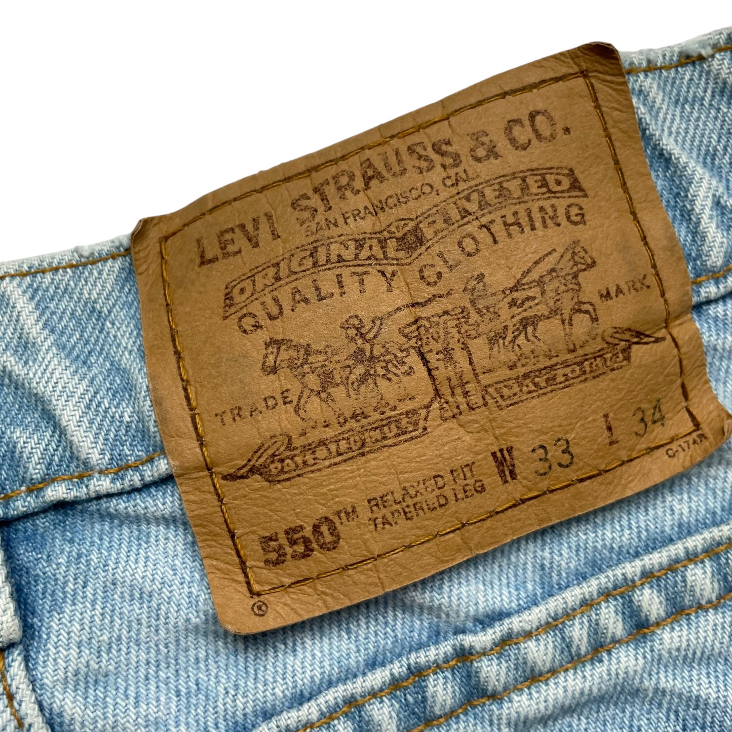 Levi's 550 Relaxed Fit Tapered Jeans