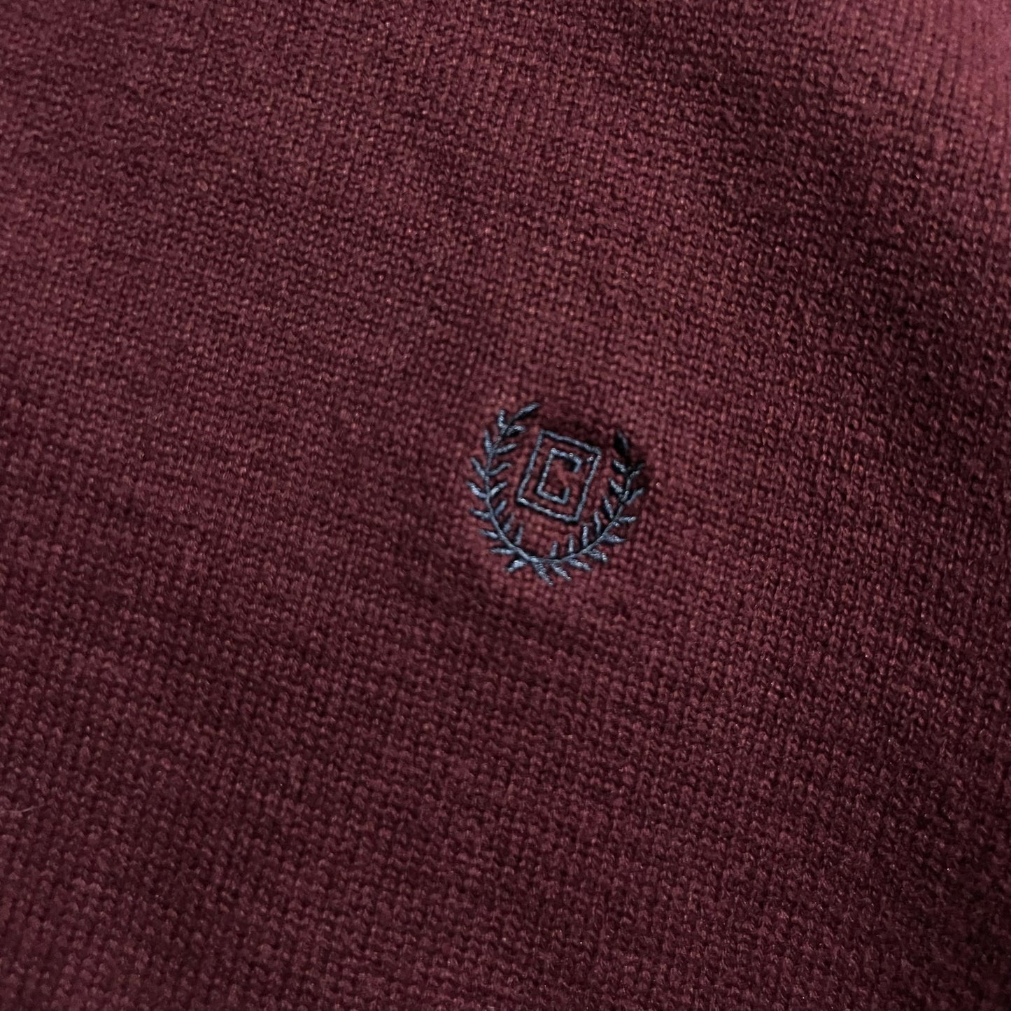 【USED】Chaps Half Zip Sweater