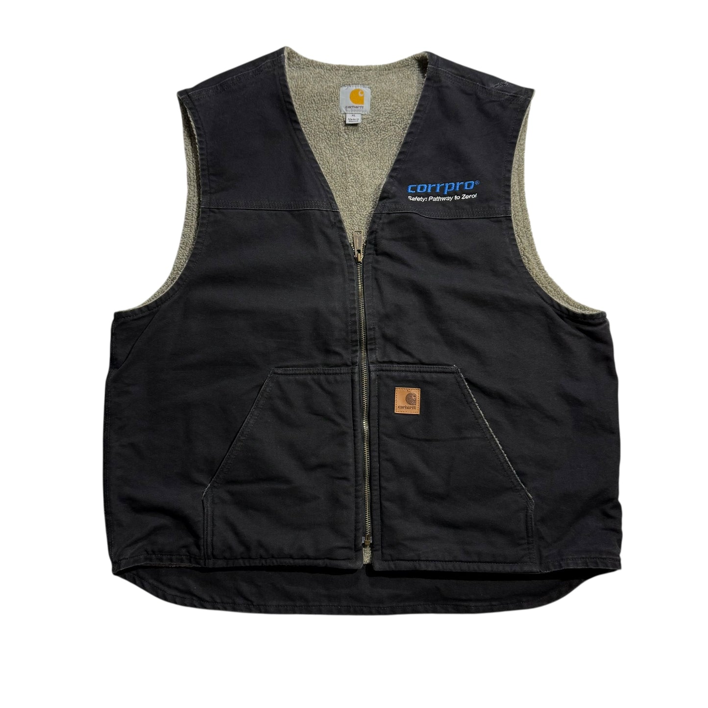 【USED】Carhartt Boa Liner Duck Vest