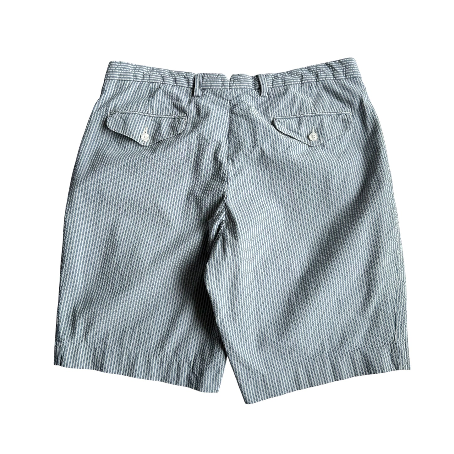 【USED】Polo Ralph Lauren ポロラルフローレン Seersucker Shorts シアサッカー ショートパンツ 36inch
