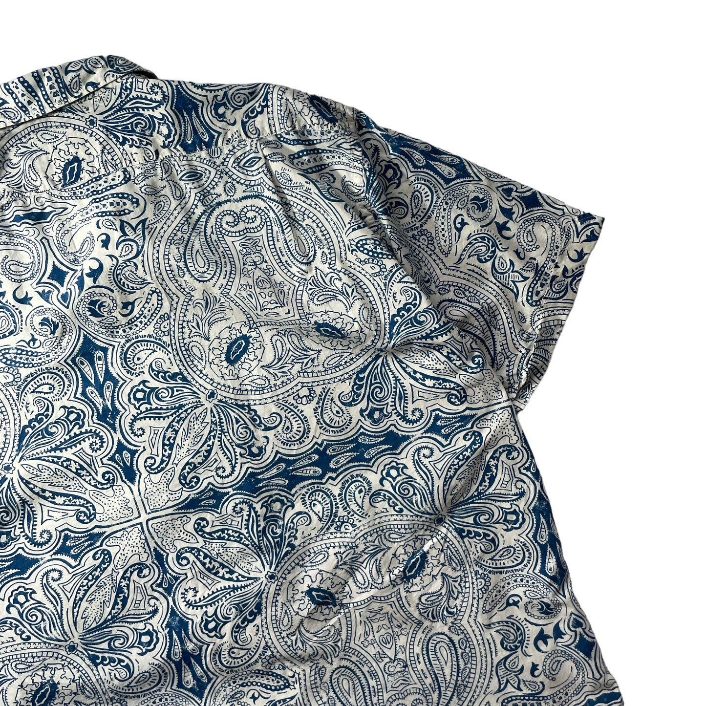 Polo Jeans Paisley Open Collar S/SL Shirt
