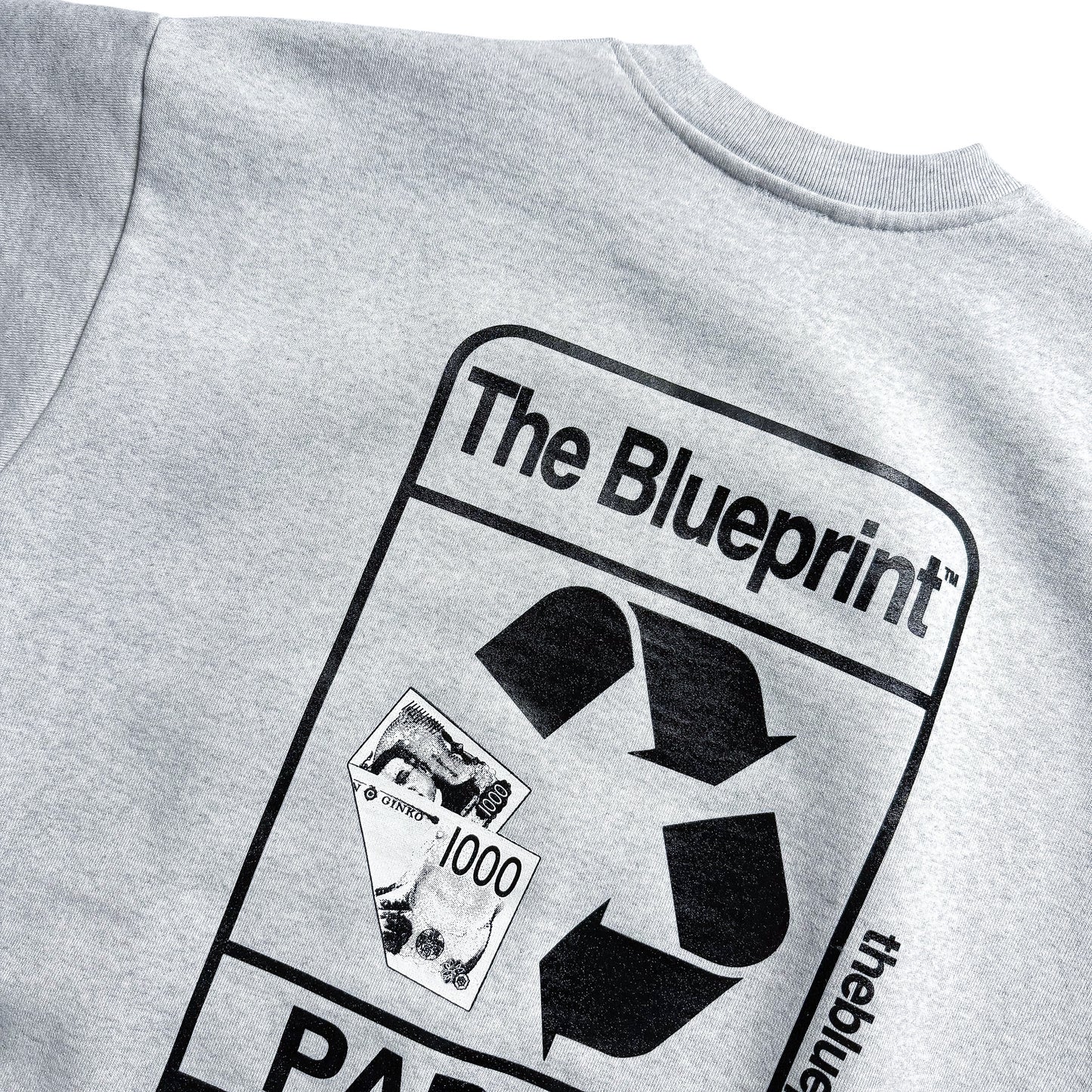 【TBP Original】The Blueprint™︎  "Paper Chase" Crewneck Sweat Shirt