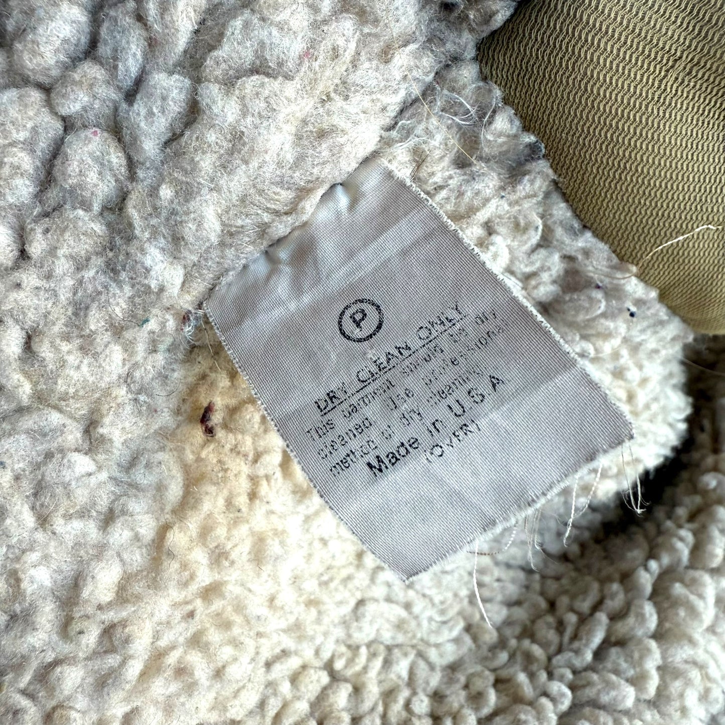 【USED】Vanderbilt Boa Liner Shirt  Jacket Made in USA