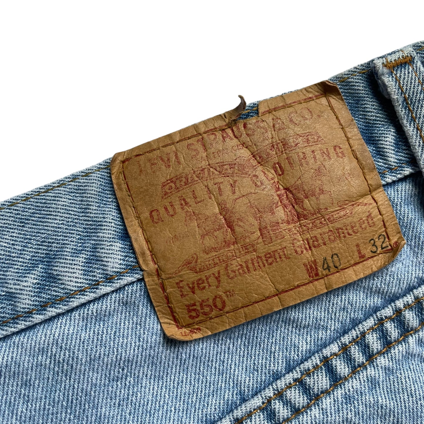 Levi's 550 Relaxed Fit Tapered Jeans