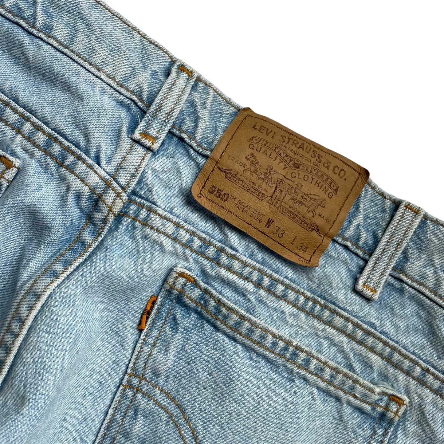 Levi's 550 Relaxed Fit Tapered Jeans