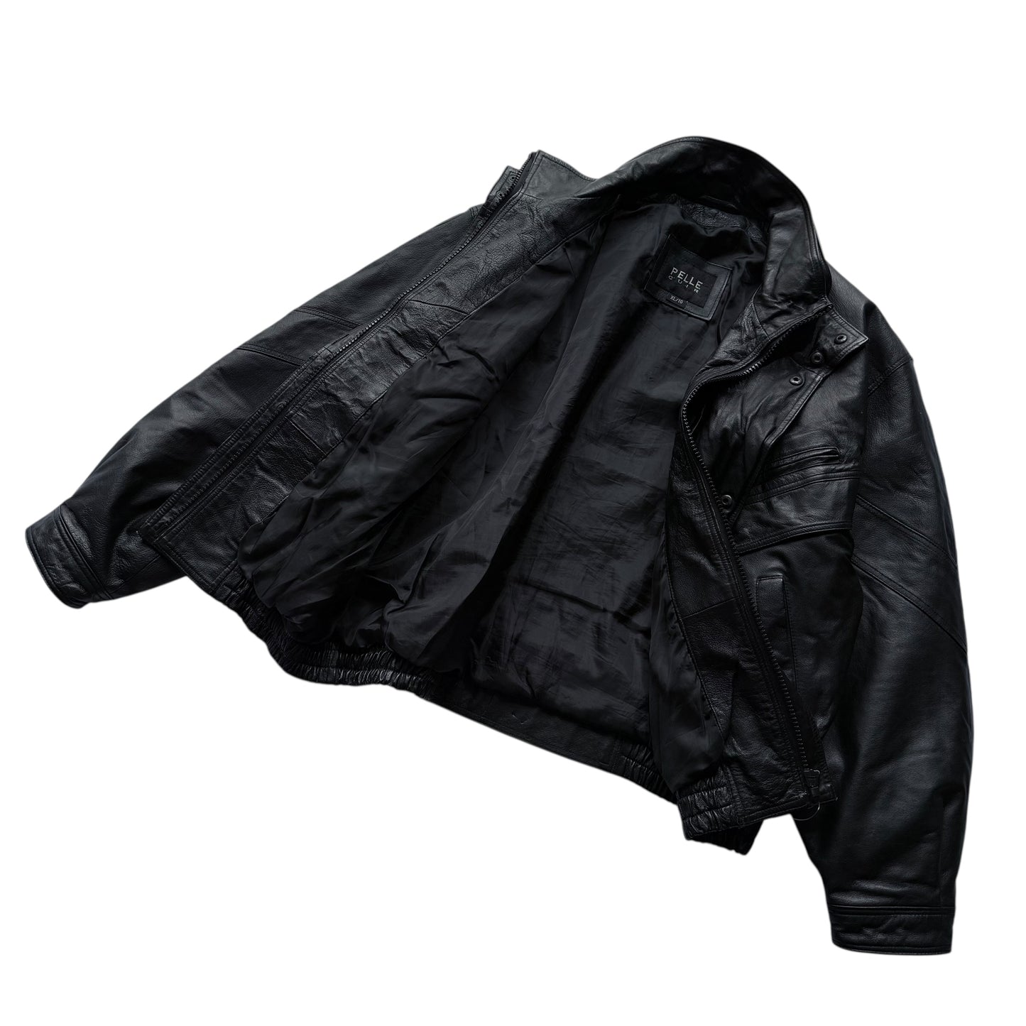 【USED】Pelle Cuir Leather Jacket "Made in Canada"