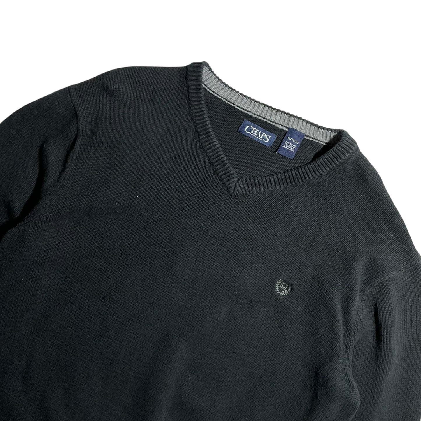 【USED】Chaps Crew Neck Cotton Sweater