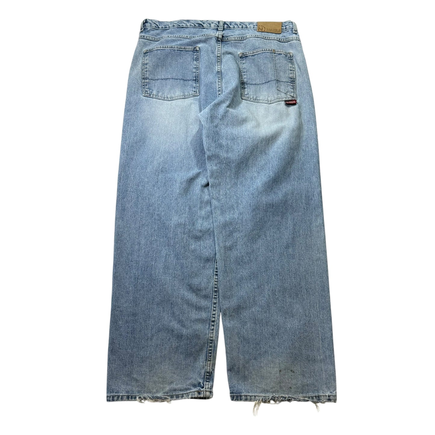 【USED】Nautica Jeans Washed Baggy Denim