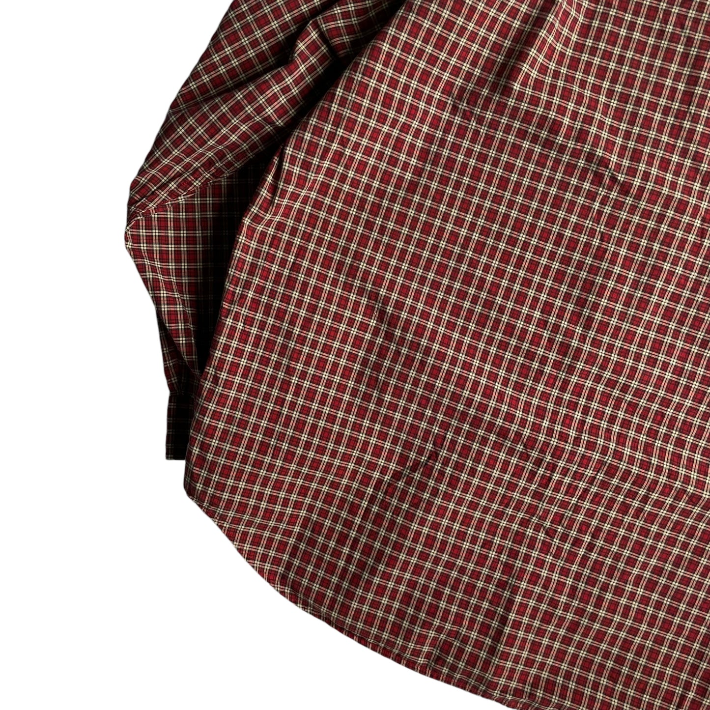 Eddie Bauer Check L/SL Cotton BD Shirt