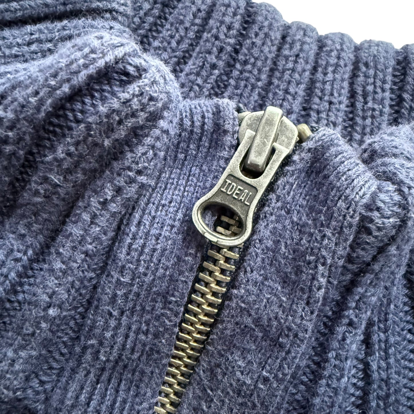 【USED】Polo Jeans Half Zip Cotton Sweater