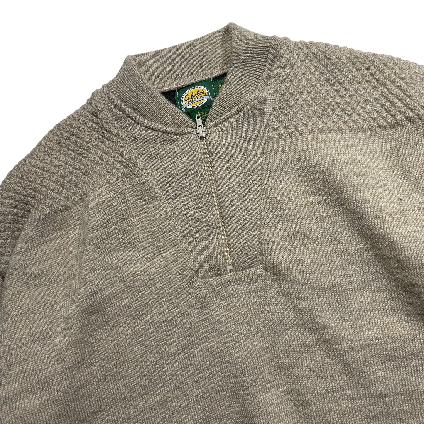 【USED】Cabela's Gore Windstopper Wool Knit