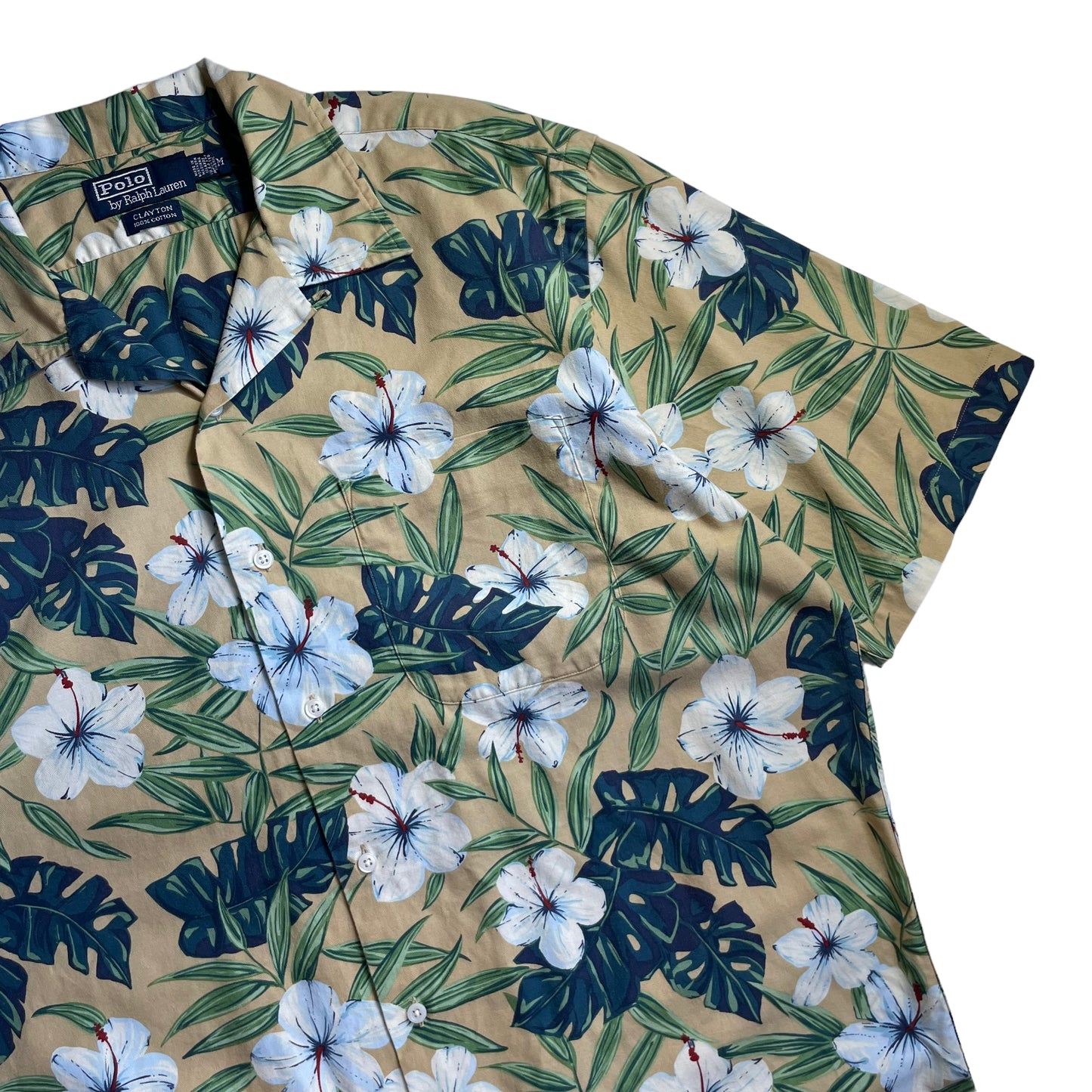 Polo by Ralph Lauren Open Collar Shirt "Clayton”