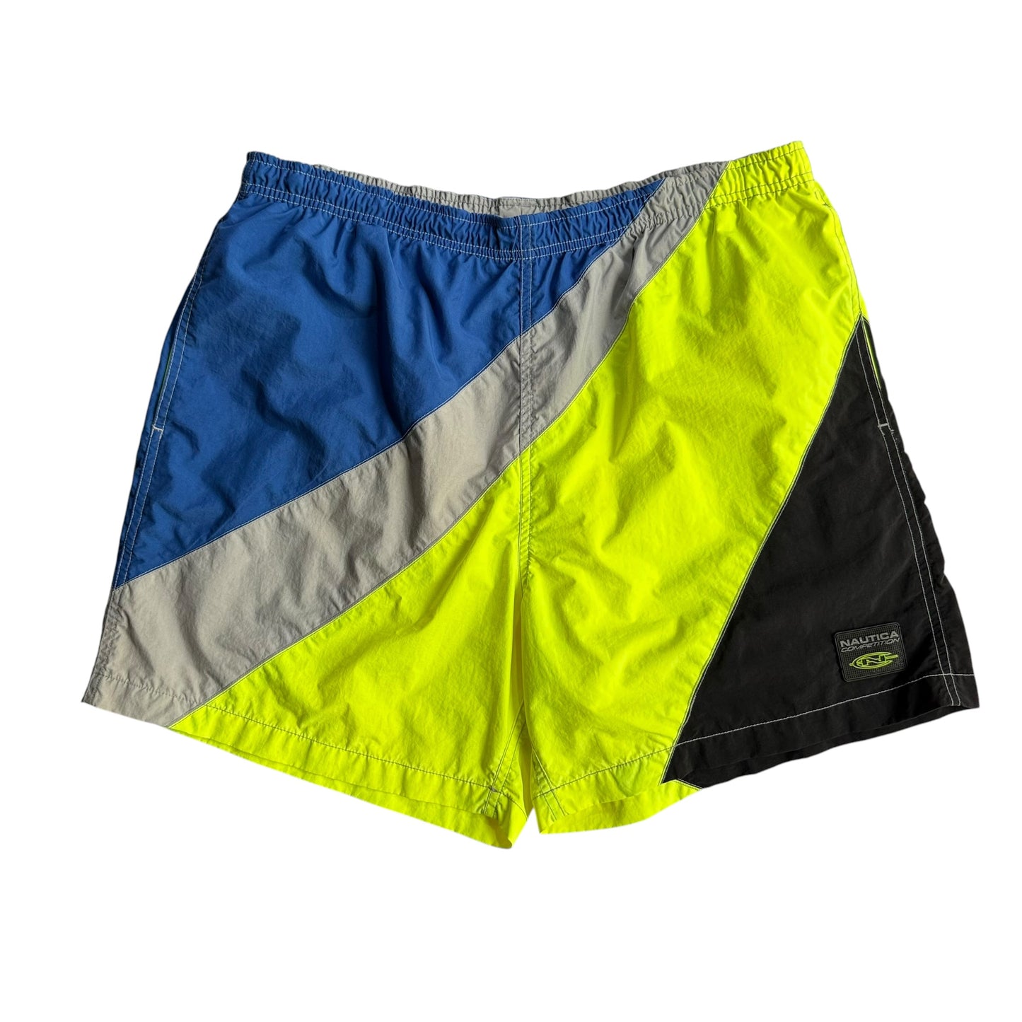 【USED】NAUTICA COMPETITION ノーティカ NYLON SHORTS ナイロンショーツ ハーフパンツ スイムトランク Lサイズ