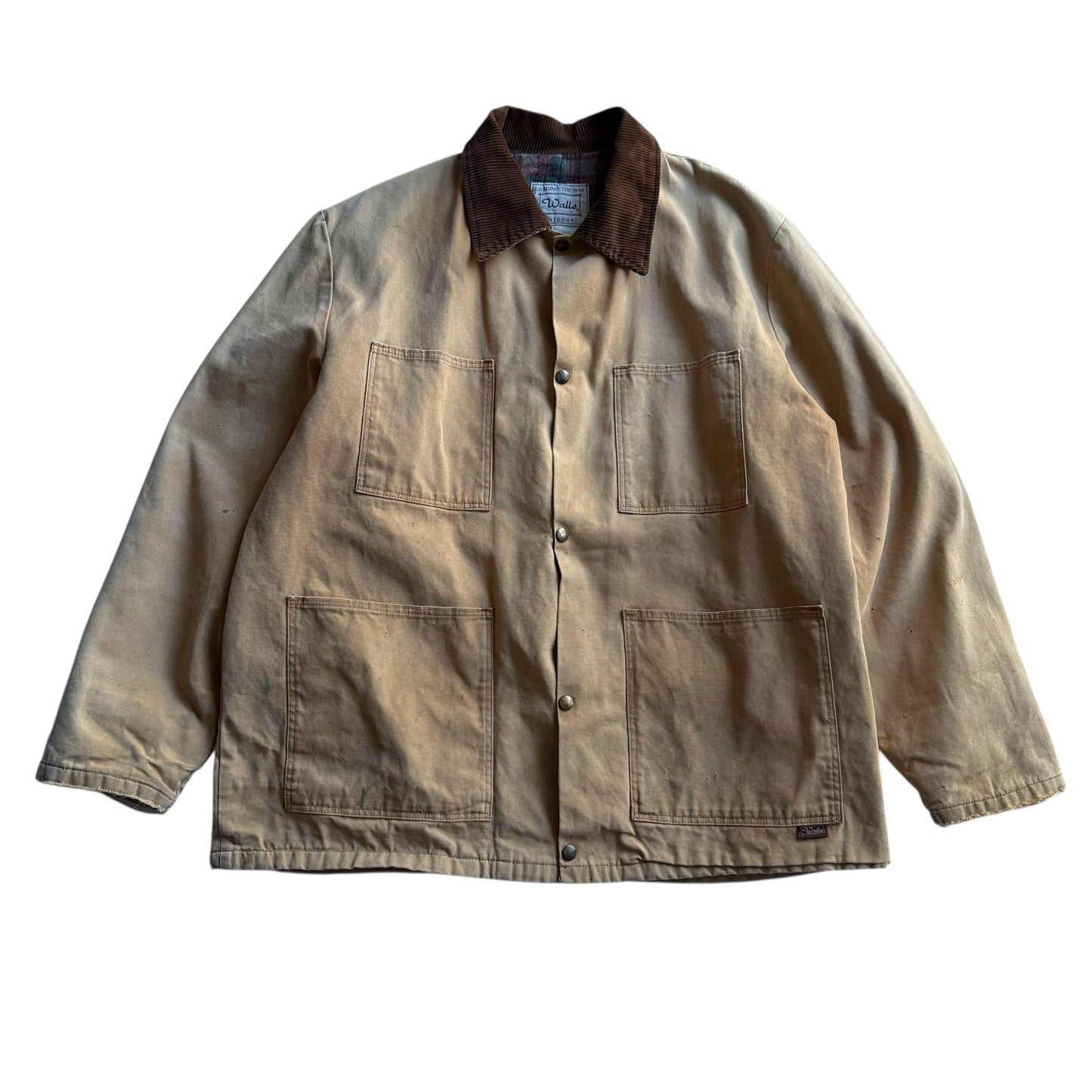【USED】Walls Corduroy Collar Duck Jacket