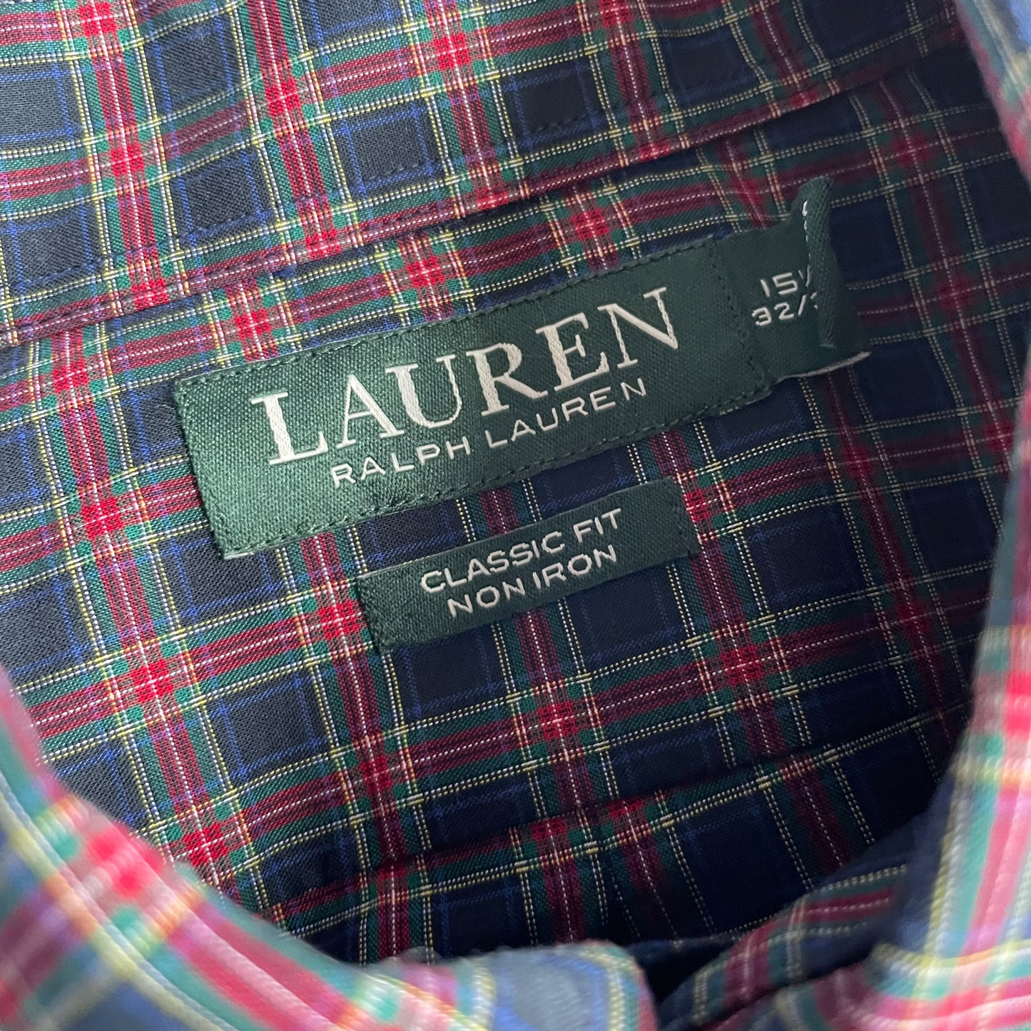 Lauren by Ralph Lauren L/SL BD Check Shirt