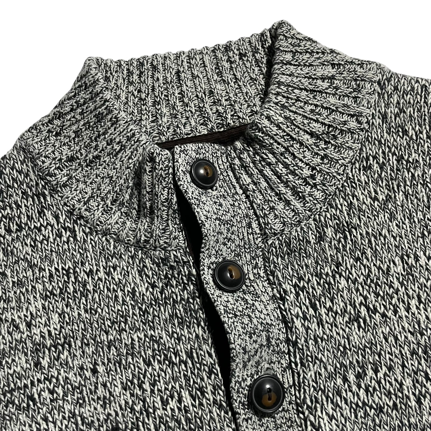 【USED】Chaps Button Up hi Neck Sweater