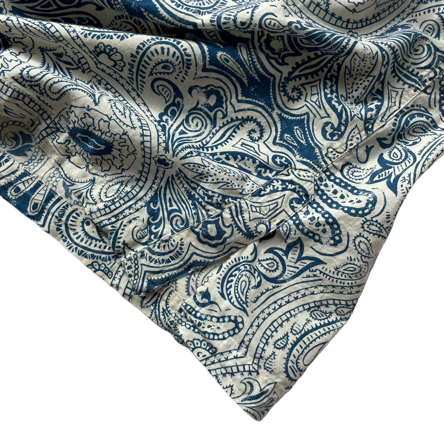 Polo Jeans Paisley Open Collar S/SL Shirt