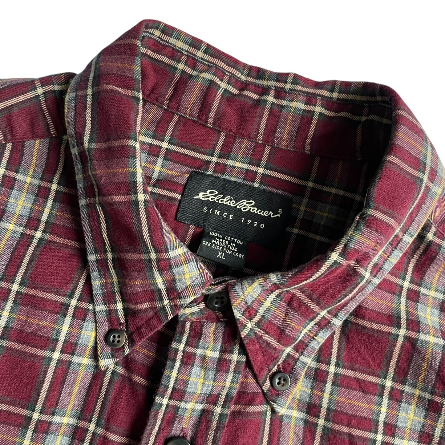 Eddie Bauer Cotton Check L/SL BD Shirt