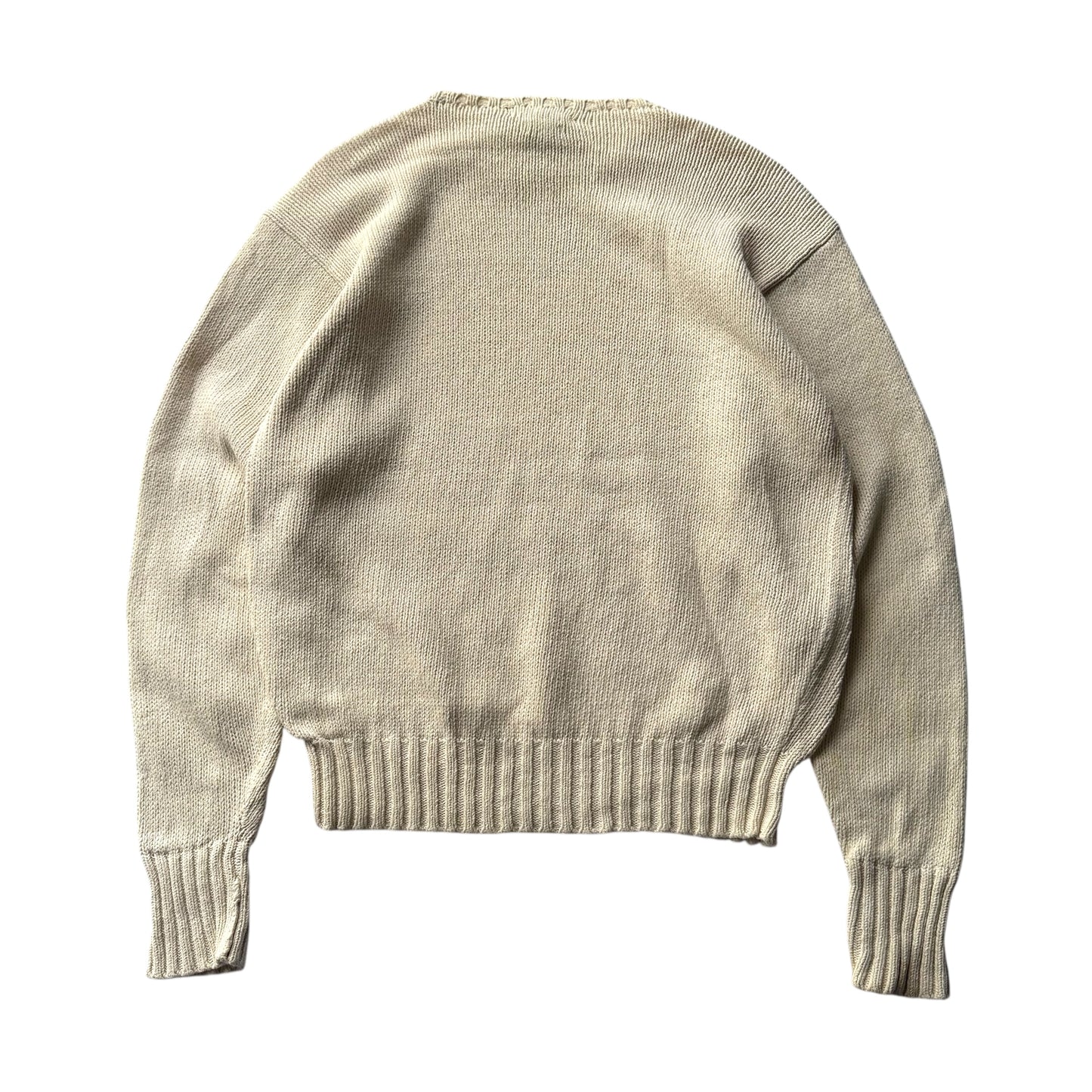 【USED】Polo by Ralph Lauren Crewneck Cotton Sweater