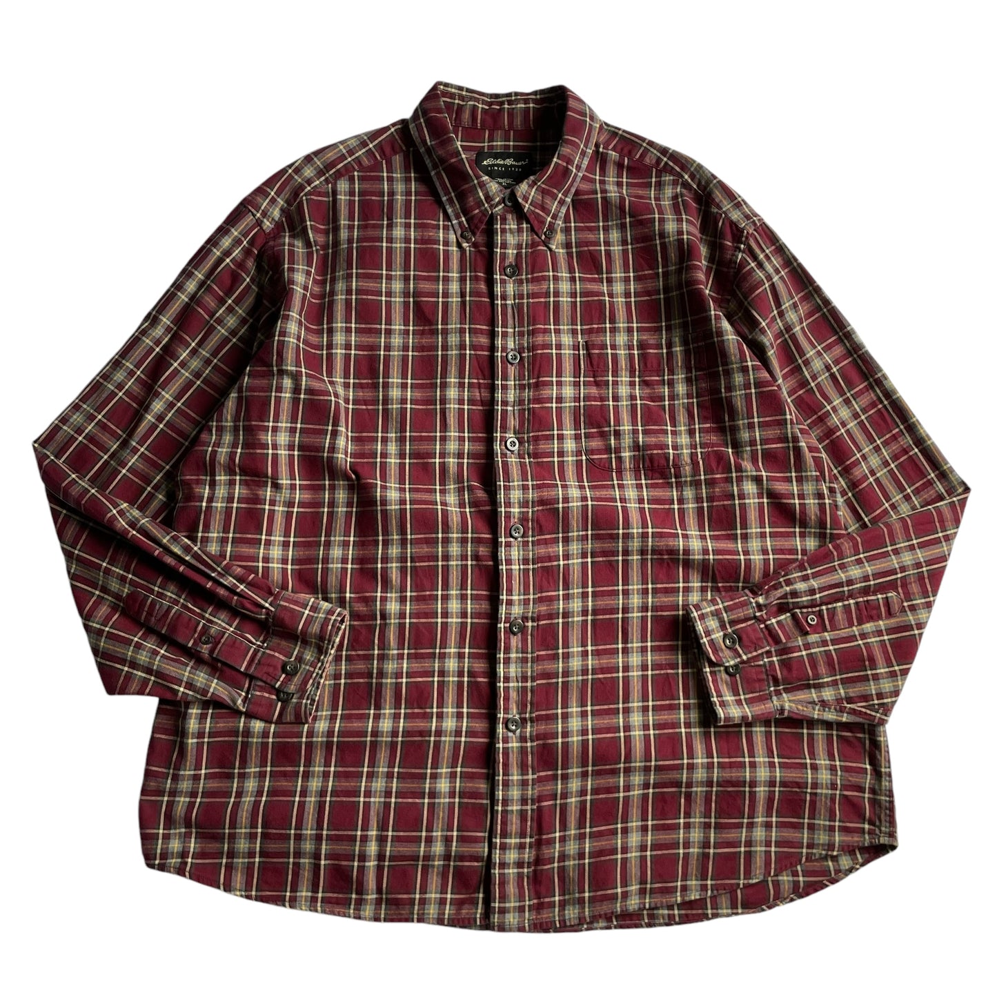 Eddie Bauer Cotton Check L/SL BD Shirt