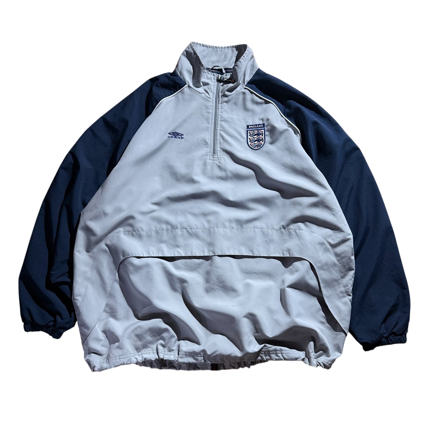 【USED】Umbro Pullover Nylon Jacket "England National Football Team"