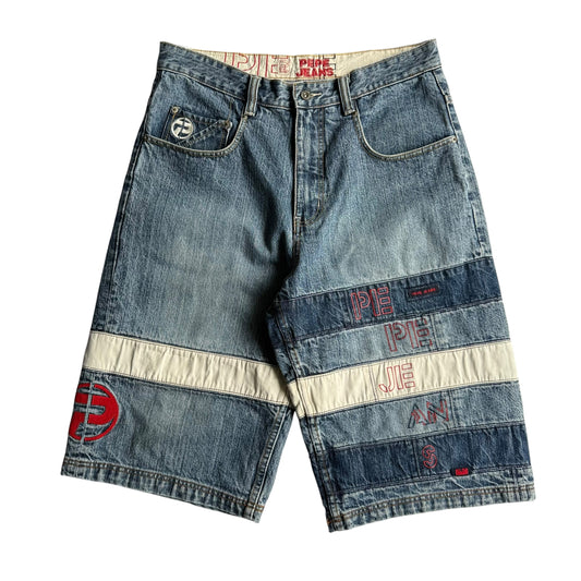 【USED】Pepe Jeans London Baggy Denim Shorts ぺぺジーンズ デニムショーツ 34inch