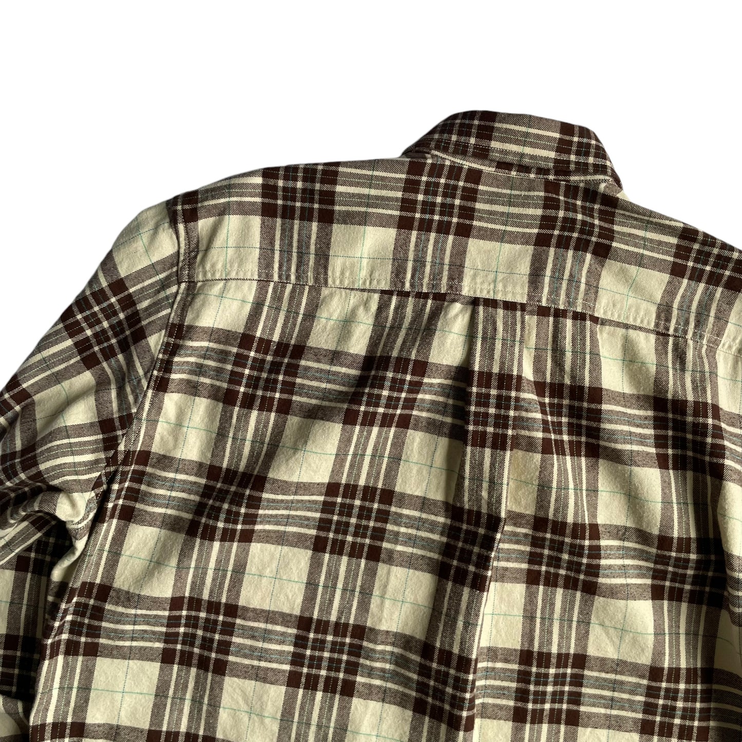 Eddie Bauer Check L/SL Cotton BD Shirt