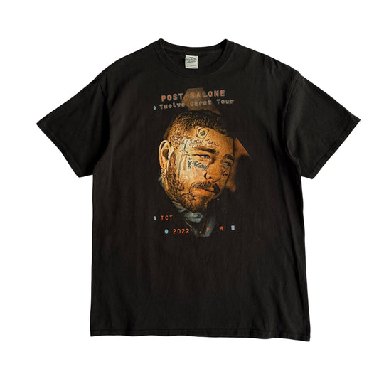【USED】Post Malone ポストマローン DELTA S/SL Tee 半袖Tシャツ Lサイズ