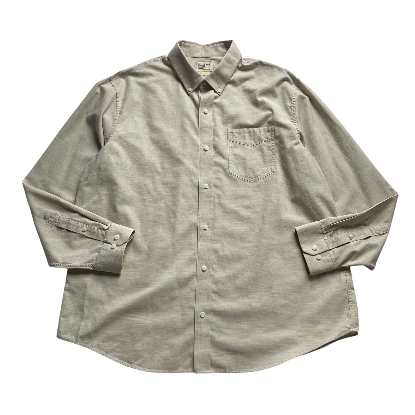 L.L. Bean L/SL Cotton BD Shirt