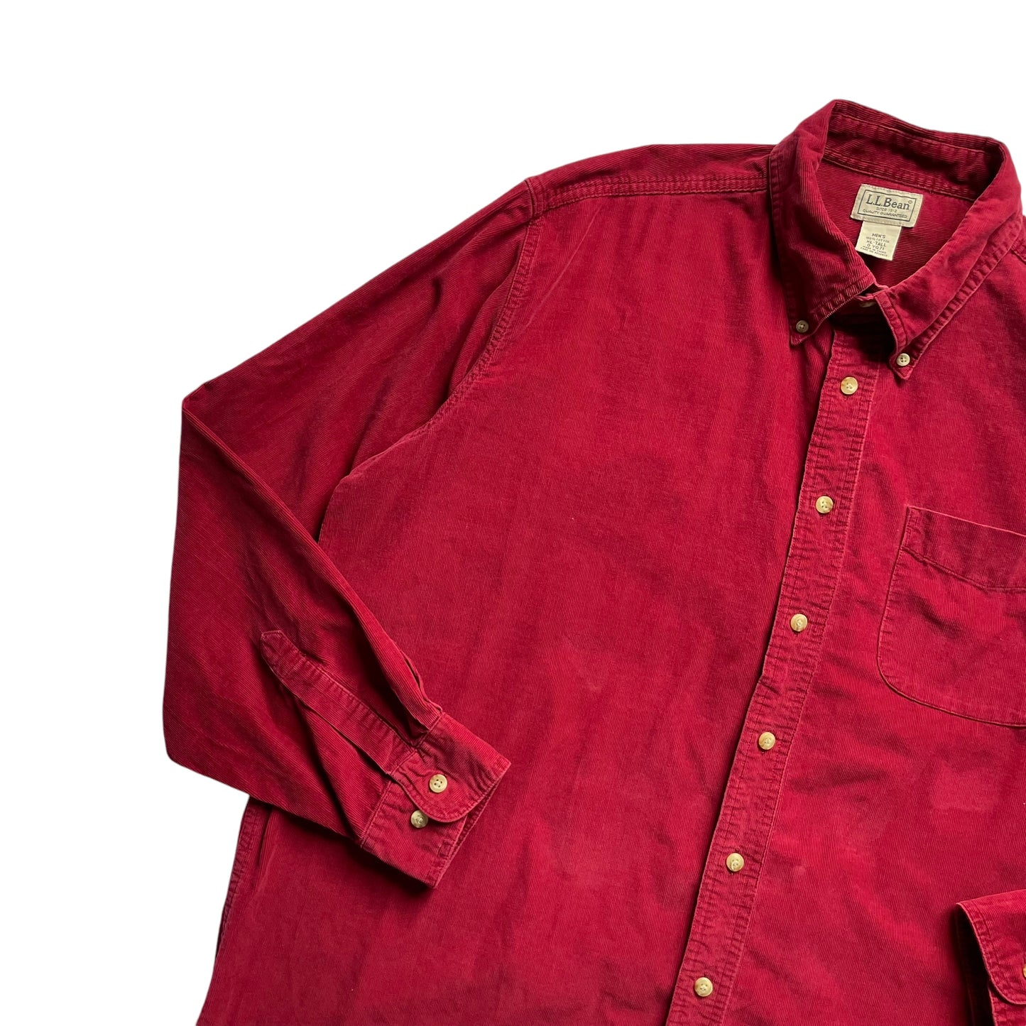 L.L. Bean L/SL Corduroy BD Shirt