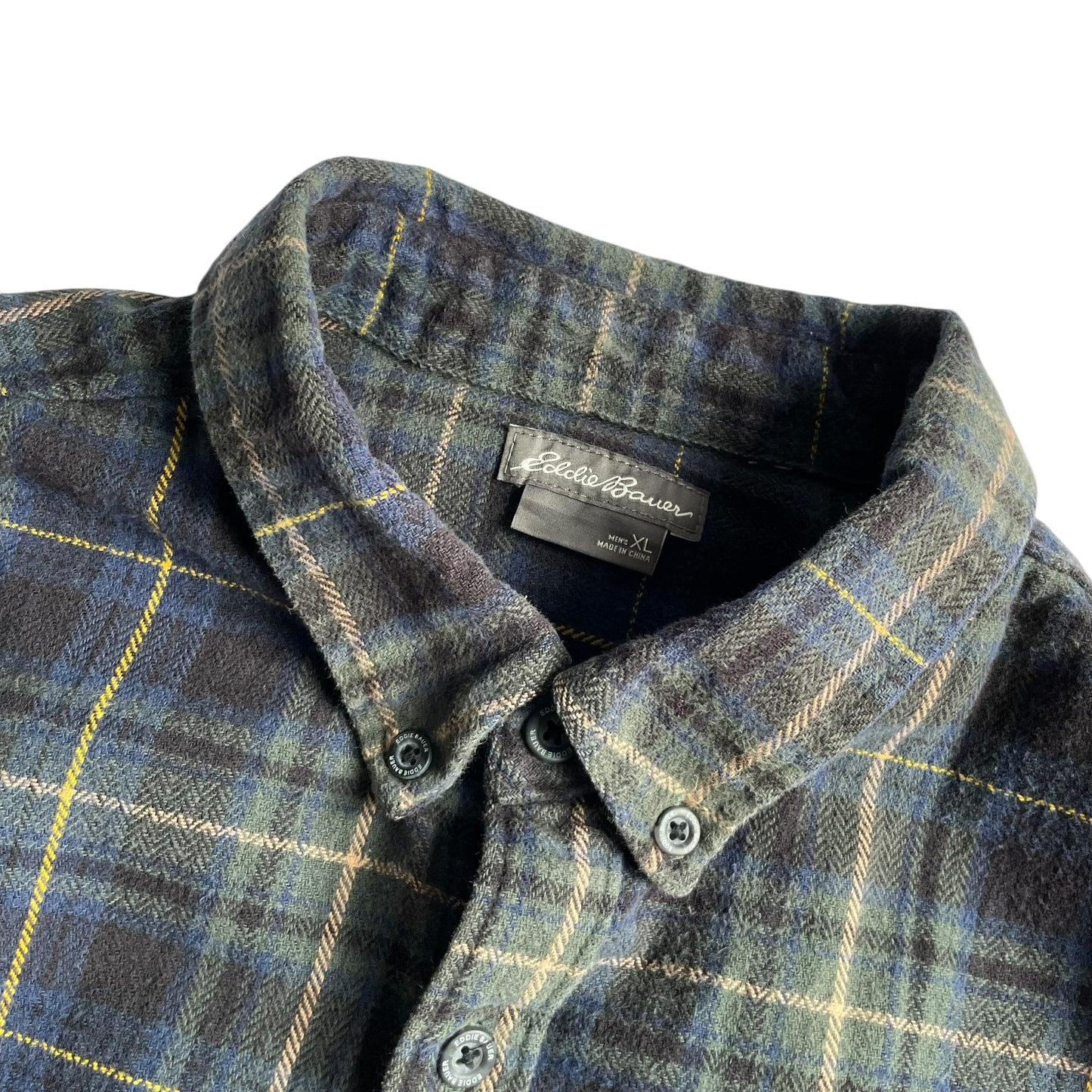 Eddie Bauer Cotton Check L/SL BD Shirt