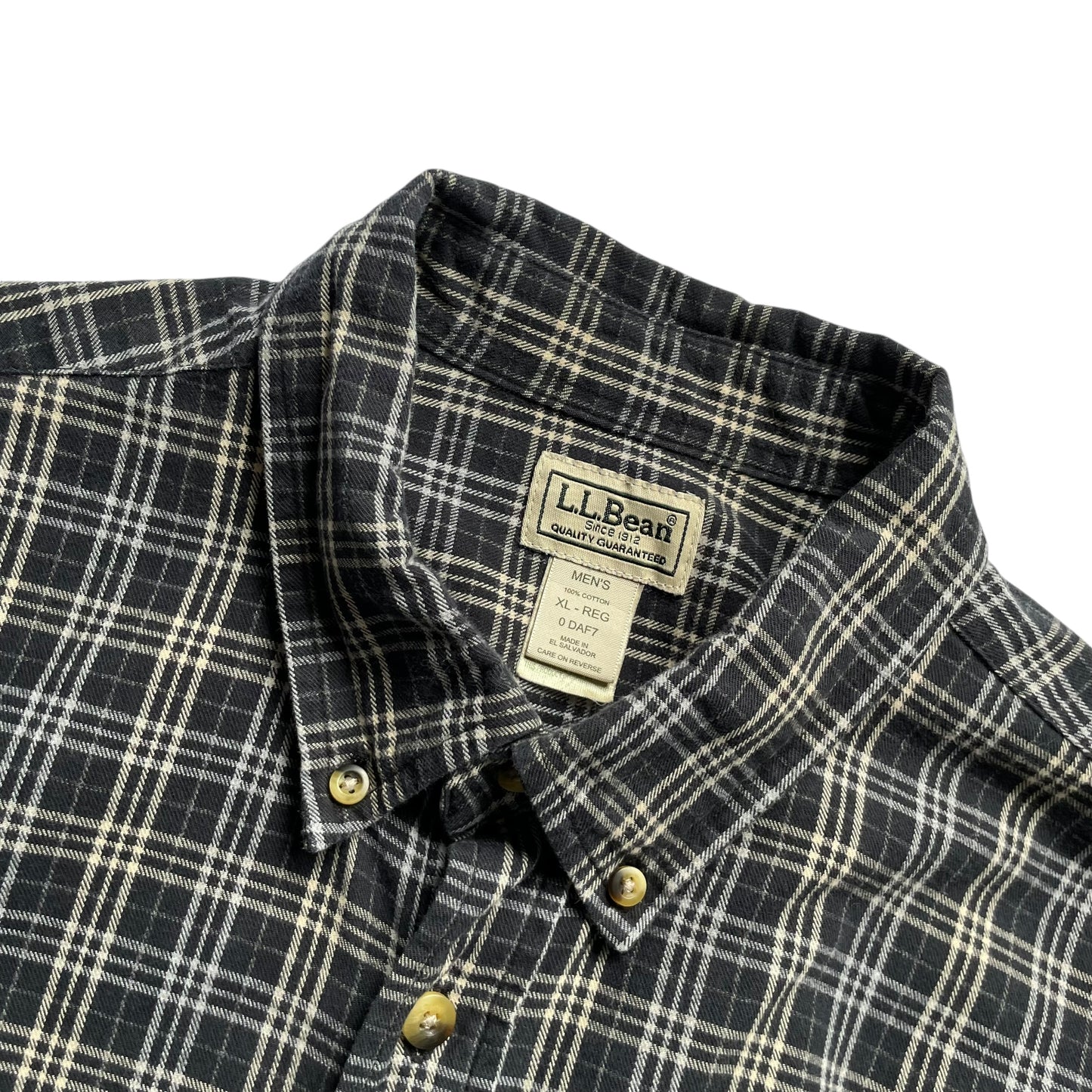 L.L. Bean Cotton Check L/SL BD Shirt