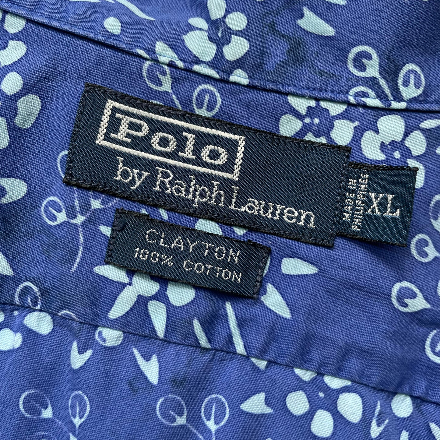 Polo by Ralph Lauren Open Collar Shirt "Clayton”