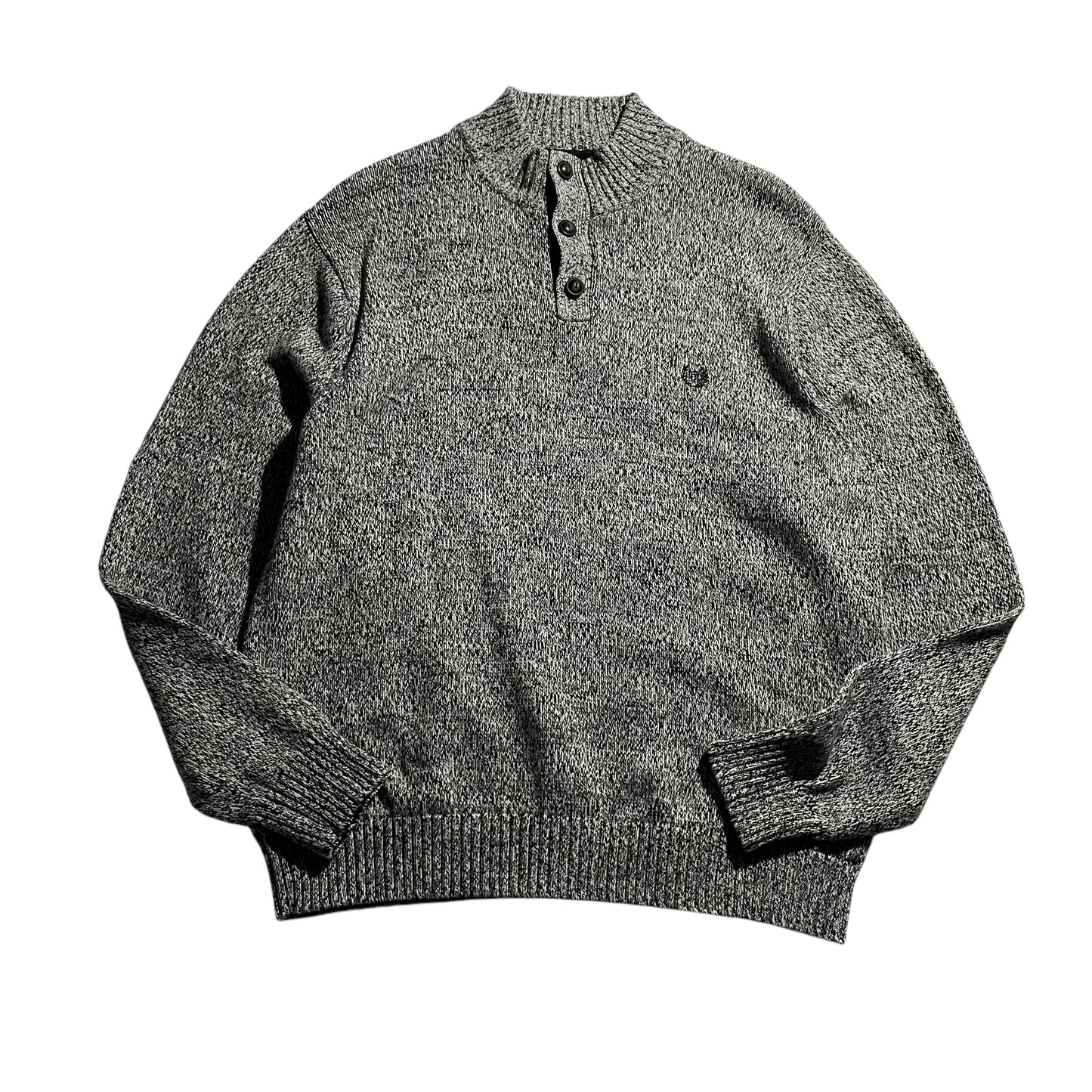 【USED】Chaps Button Up hi Neck Sweater