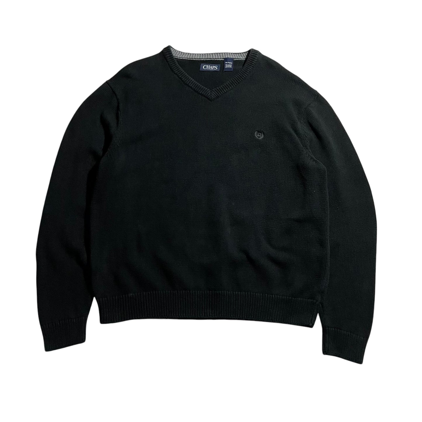【USED】Chaps Crew Neck Cotton Sweater
