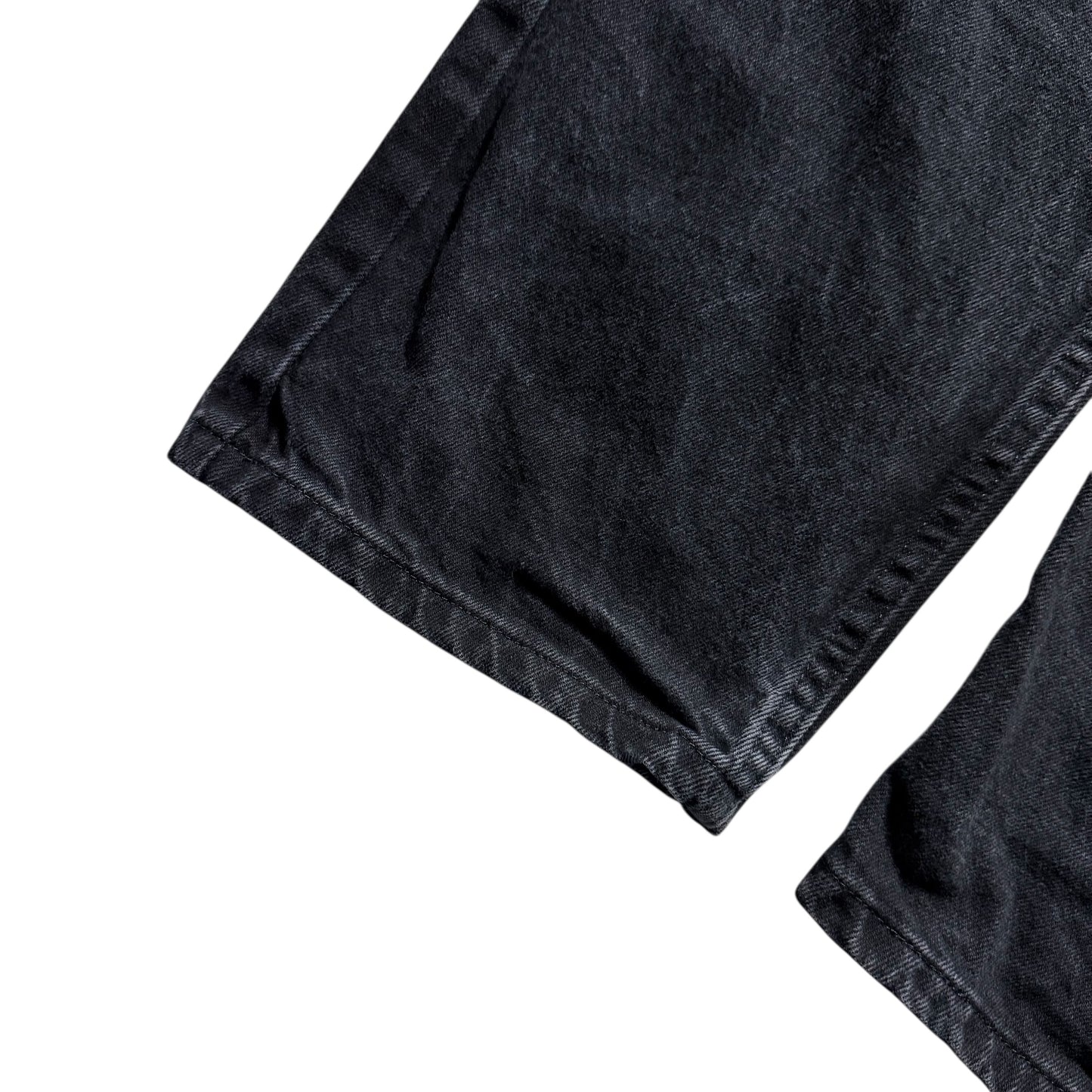 【USED】Wrangler 5 Pocket Black Denim Pants 38×32