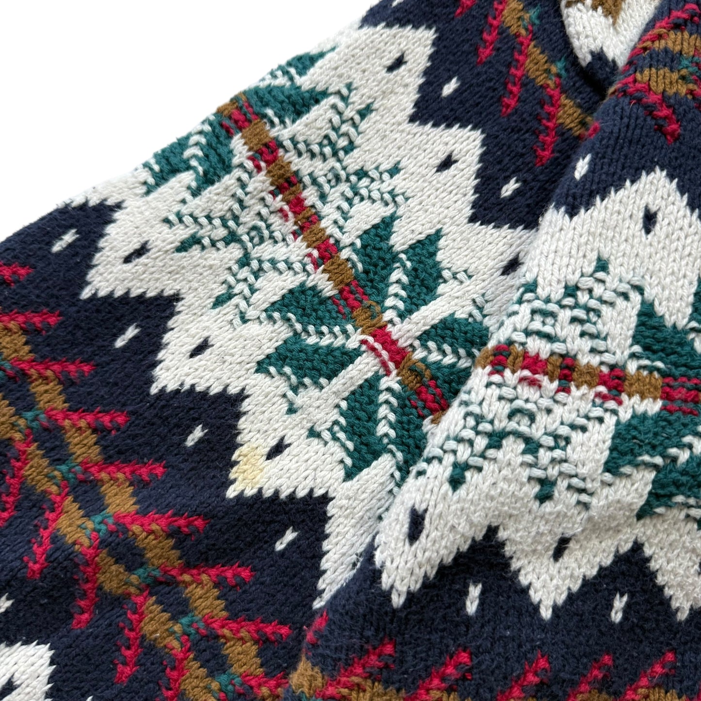 【USED】Eddie Bauer Made in USA Cotton Sweater