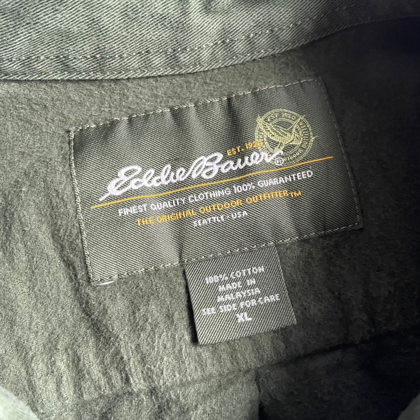 Eddie Bauer L/SL Cotton Shirt